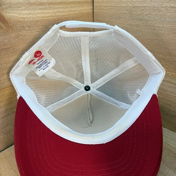 2 VTG NASCAR Winston Cup Series Hat Cap Snapback Mesh Trucker Rope Youngan - Picture 6 of 8